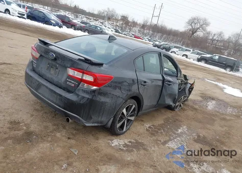 2019 Subaru Impreza 2.0I Sport из США, поврежденный, VIN 4S3GKAJ66K3618104